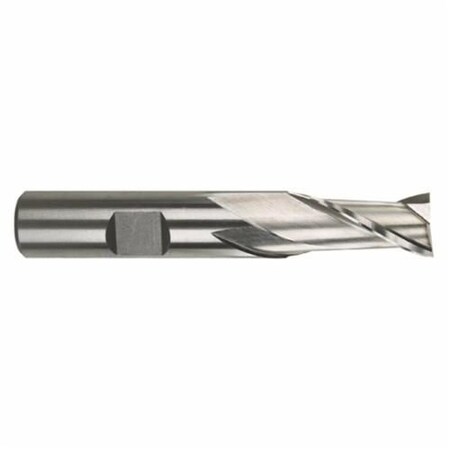 Morse End Mill, Center Cutting Regular Length Single End, Series 1898, 1964 Cutter Dia, 2516 Overall 43709